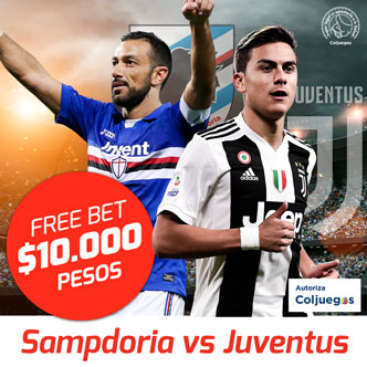 Freebet Sampdoria vs Juventus