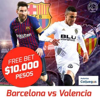 Freebet Barcelona vs Valencia