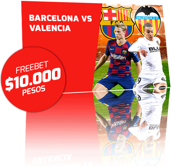 Freebet Valencia vs Barcelona