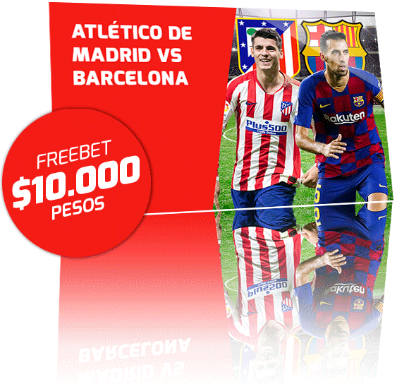 Freebet Atletico de Madrid vs Barcelona