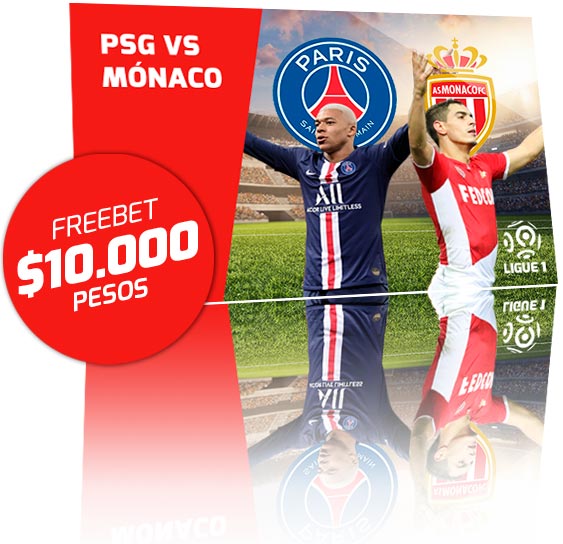 Freebet PSG vs Monaco