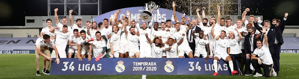 Fotografía Ligas europeas jornada 2 y 1 Real Madrid campeón