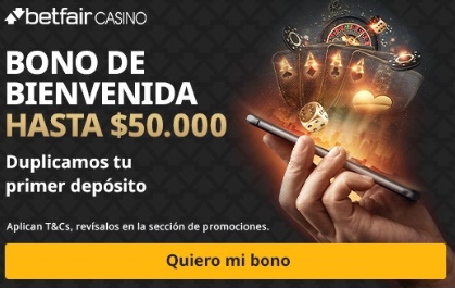 Juegos en Betfair Casino Bono
