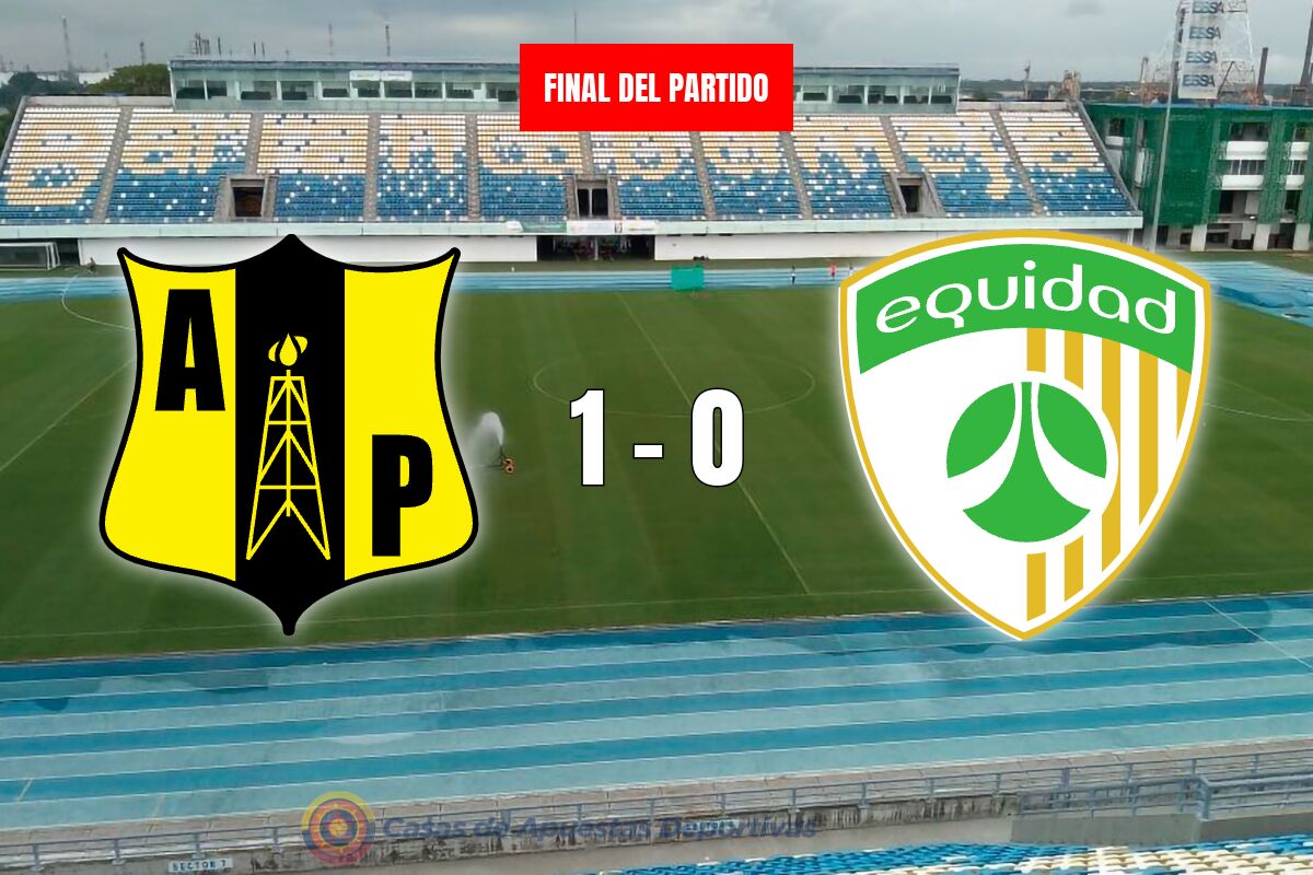 Alianza Petrolera 1 – 0 La Equidad – Los petroleros avanzan a los primeros puestos