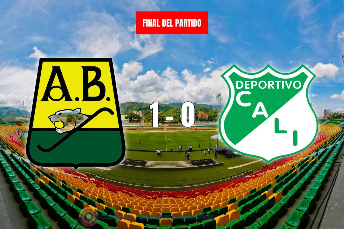 Bucaramanga 1 – 0 Deportivo Cali – Triunfo ajustado con sabor a gloria