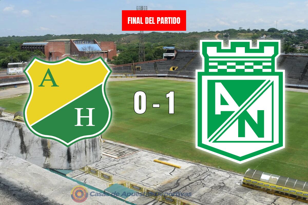 Huila vs Atlético Nacional – Victoria valiosa para Atlético Nacional en un emocionante enfrentamiento