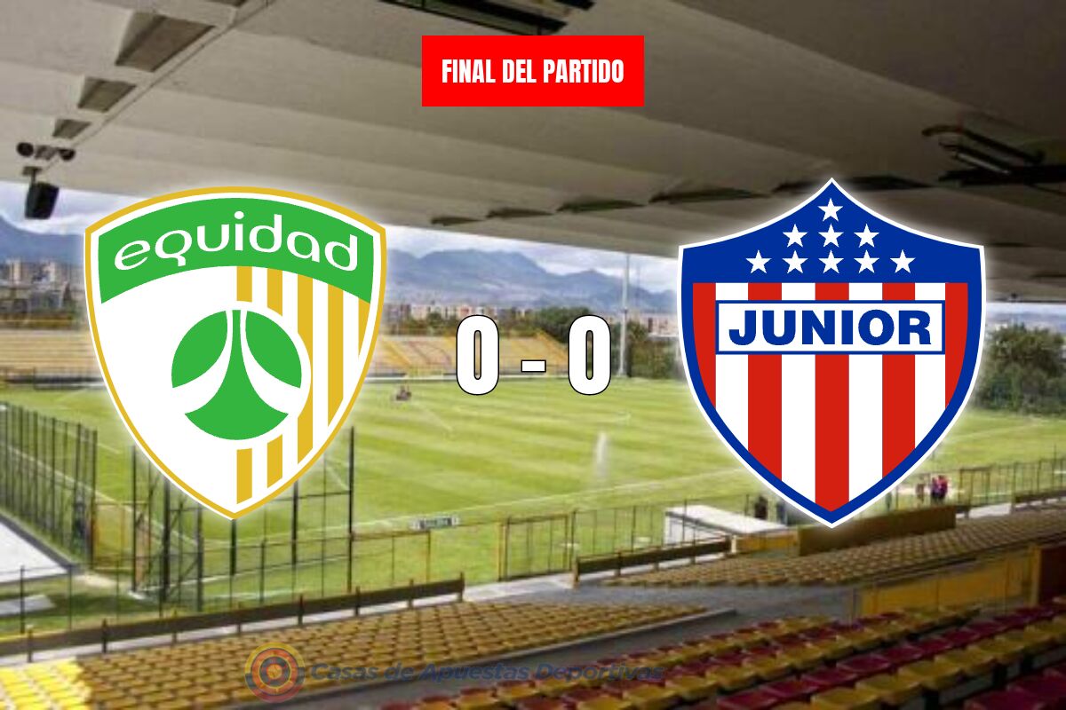 La Equidad vs Junior – El enfrentamiento sin goles y dos expulsiones