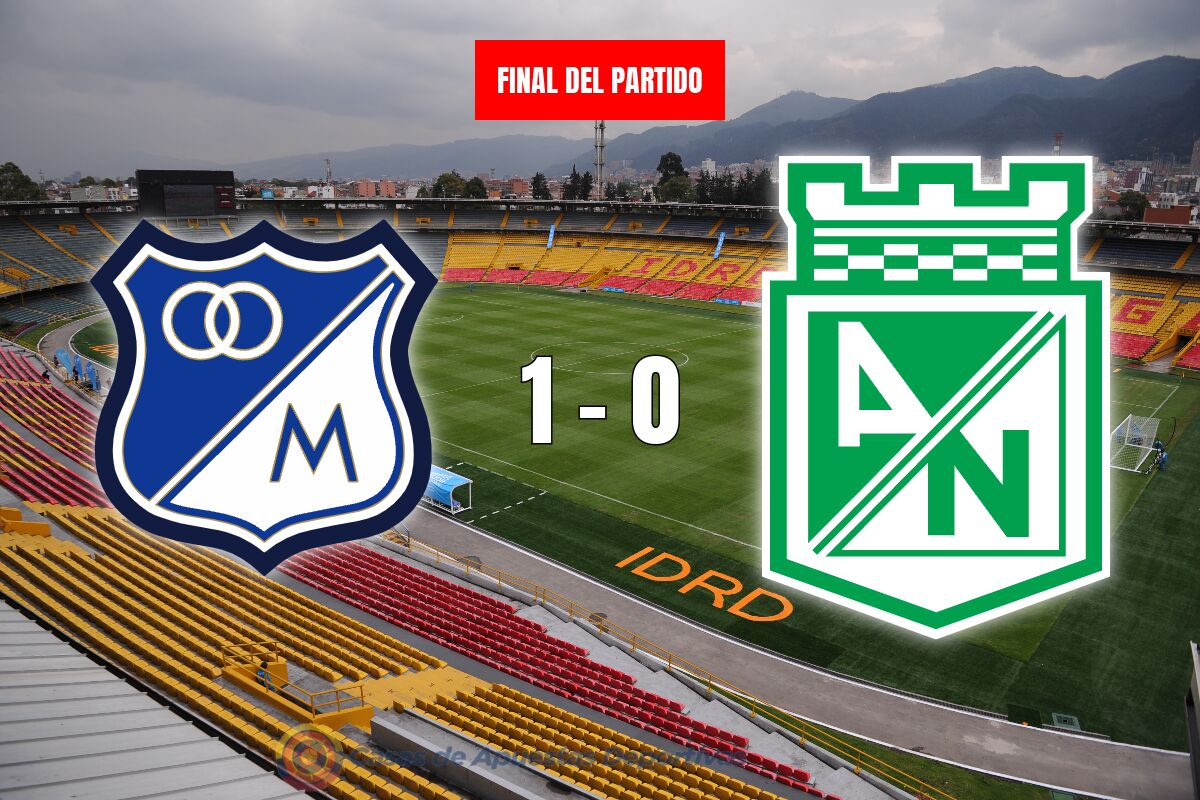 Millonarios vs Atlético Nacional – Victoria azul en el Nemesio Camacho El Campín