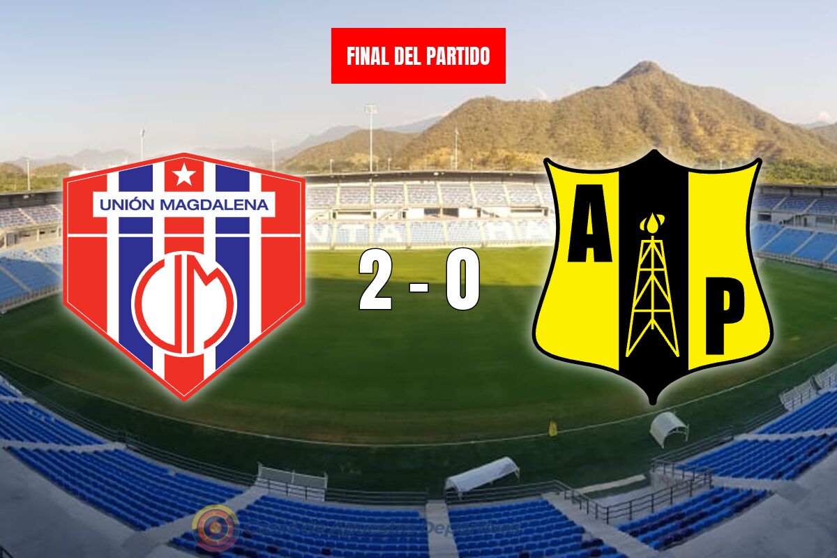 Unión Magdalena 2 – 0 Alianza Petrolera – ‘Los samarios’ imponen respeto en casa’