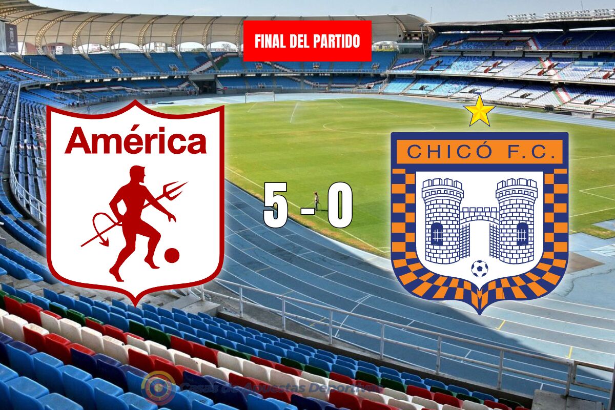 América de Cali Vs Chico – Lluvia de goles en el Pascual Guerrero