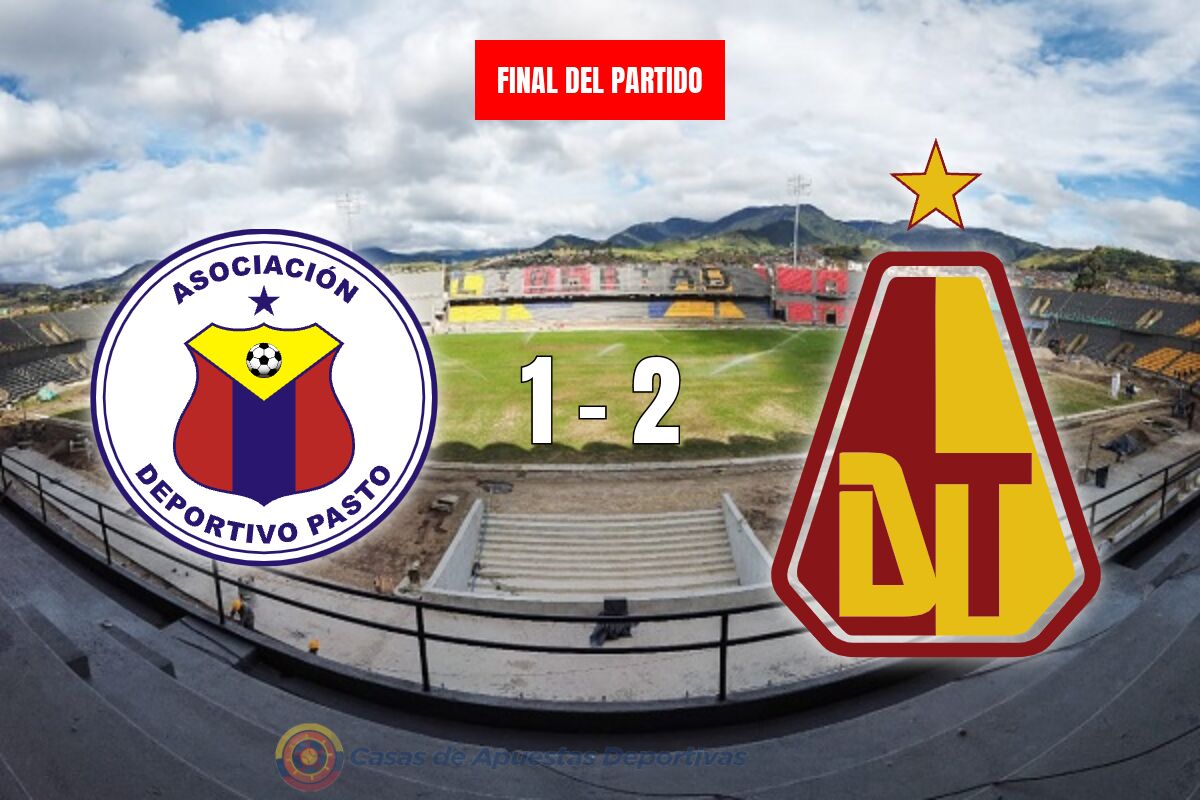 Deportivo Pasto 1-2 Deportes Tolima – Una remontada épica