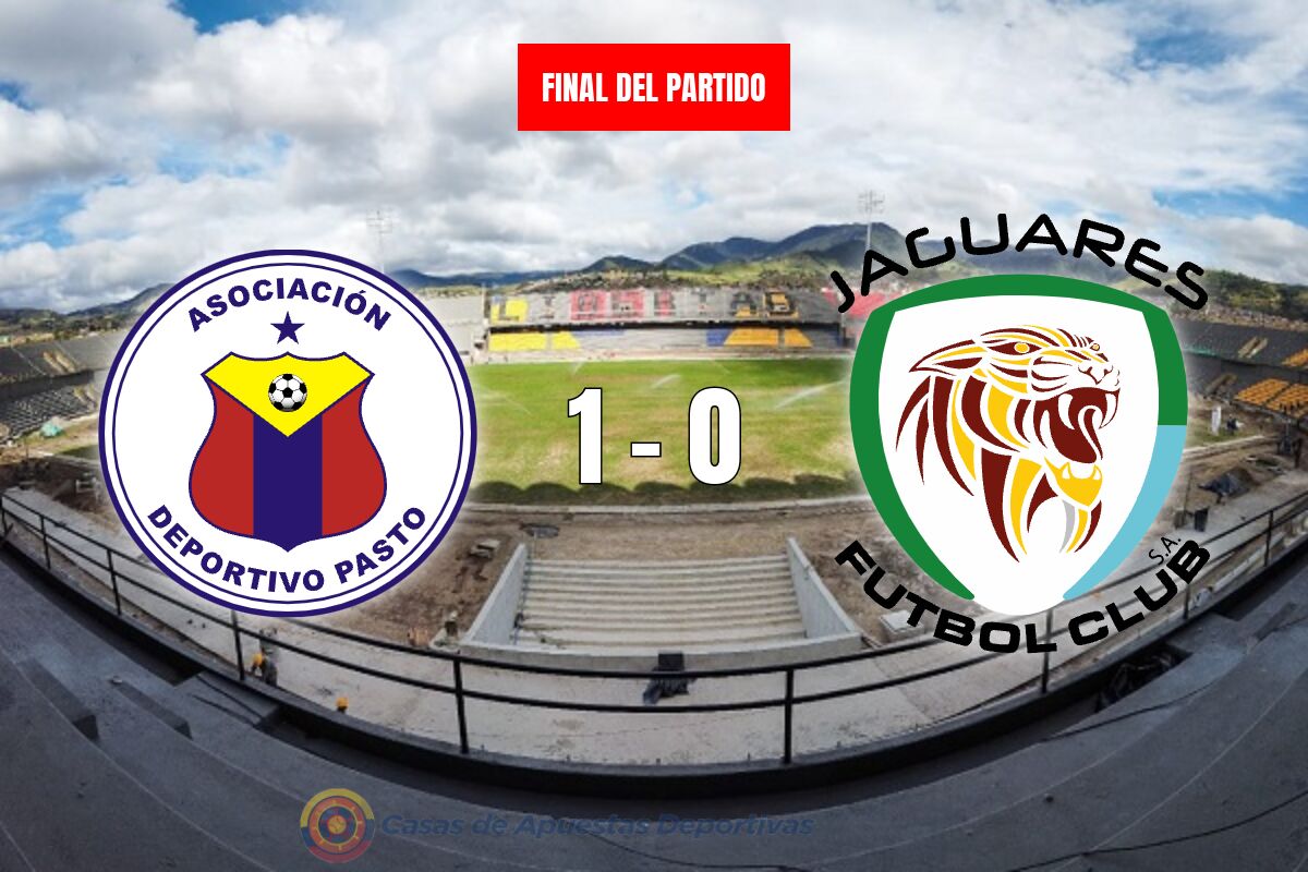 Deportivo Pasto 1-0 Jaguares – Imbatibles en casa