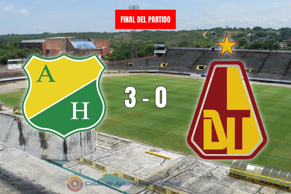 Huila vs Deportes Tolima