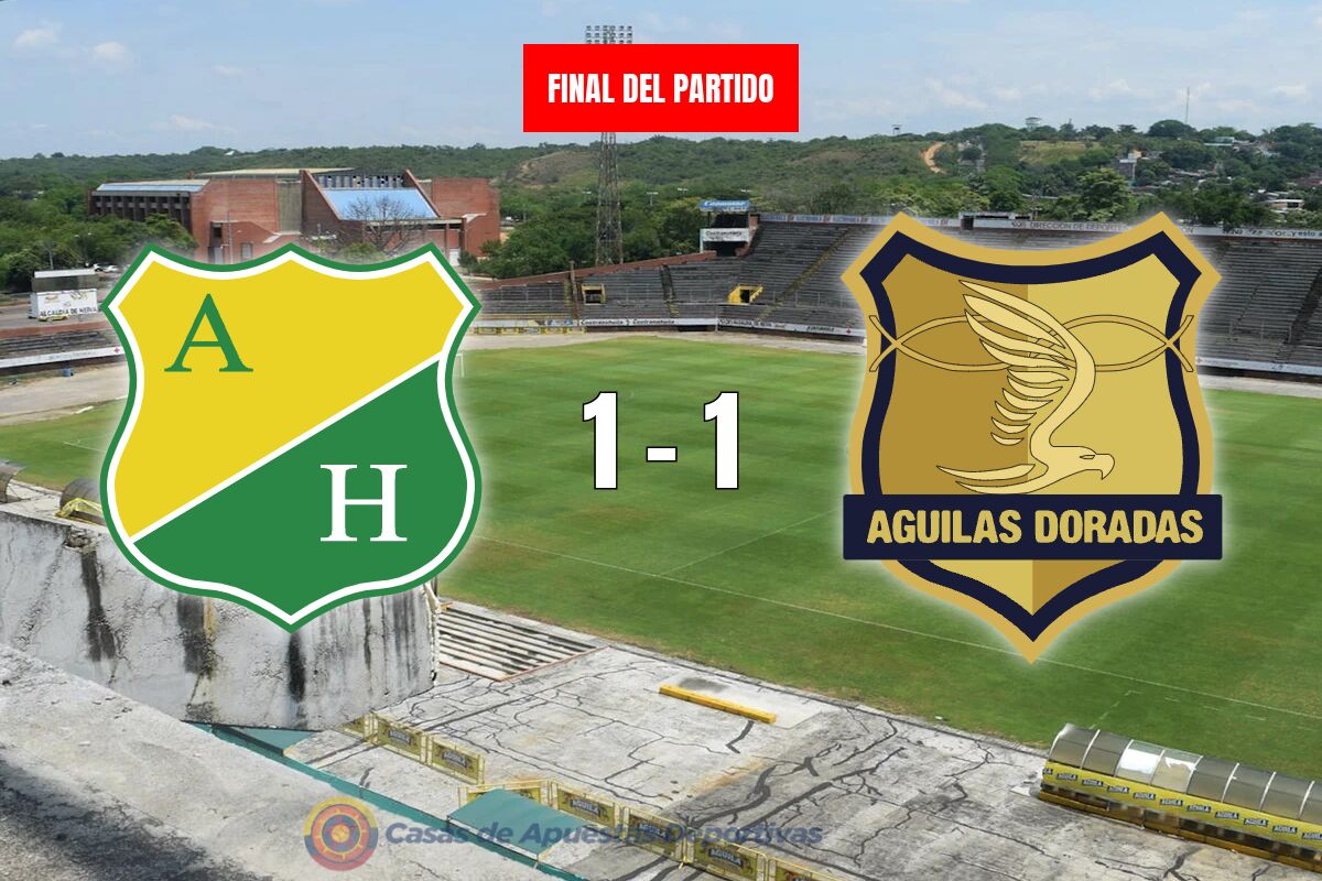 Huila vs Rionegro Aguilas – Empate con sabor a victoria