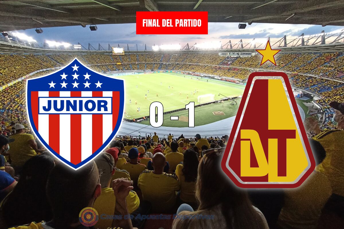 Junior vs Deportes Tolima – La victoria inesperada