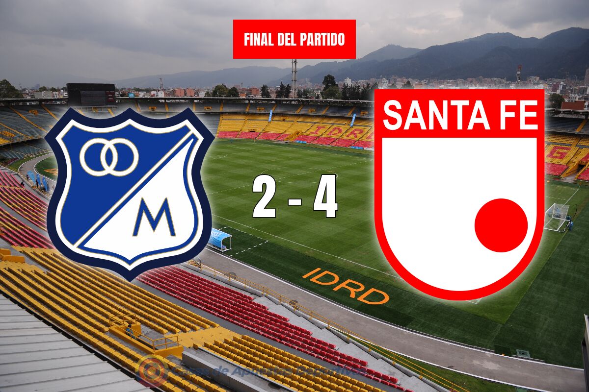 Millonarios vs Santa Fe – Lucha a muerte en El Campín