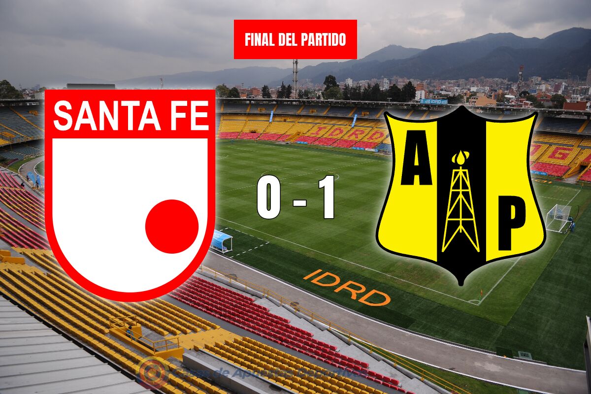 Santa Fe vs Alianza Petrolera – Derrota sorpresa en la liga