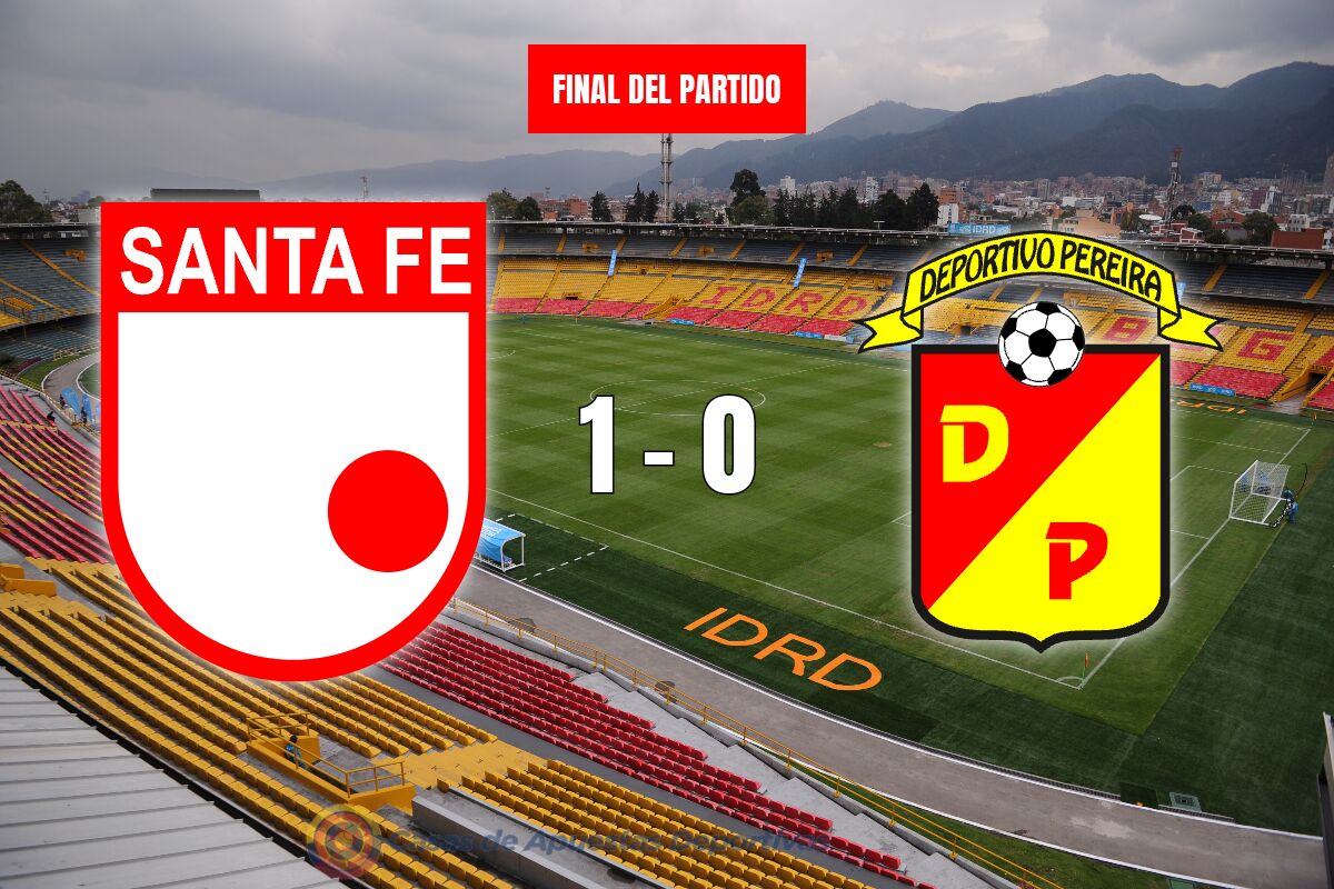 Santa Fe vs Deportivo Pereira – Éxito en el último minuto