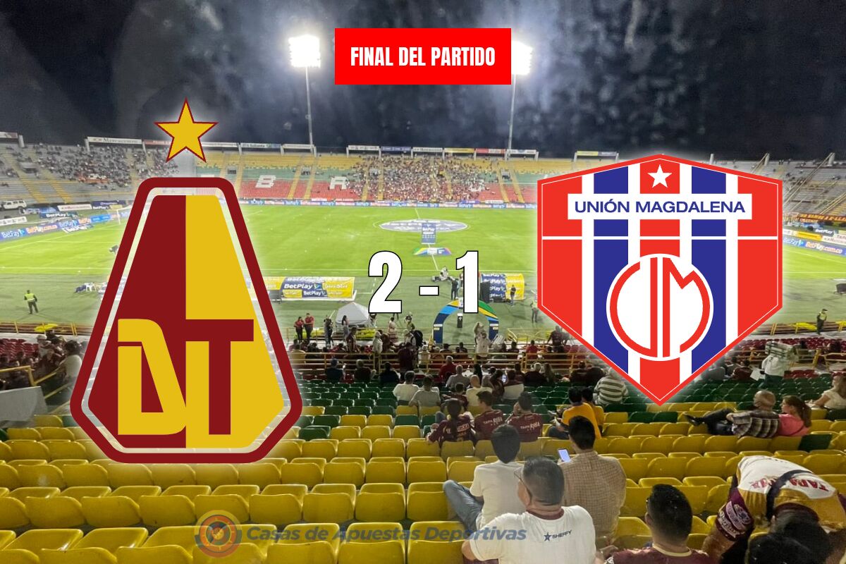 Deportes Tolima da la vuelta al marcador y elimina al Unión Magdalena