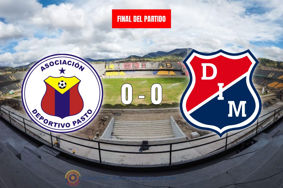 Deportivo Pasto vs Independiente Medellín – Un empate sin mordiente deja los tableros en calma