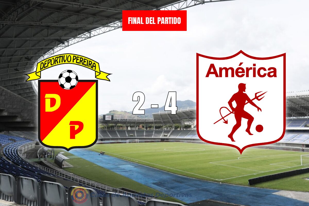 Deportivo Pereira vs America de Cali – Goleada en el Hernán Ramírez Villegas