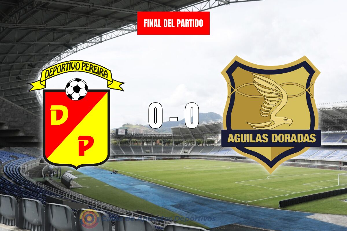 Deportivo Pereira vs Rionegro Aguilas – Un empate que no deja contento a ninguno