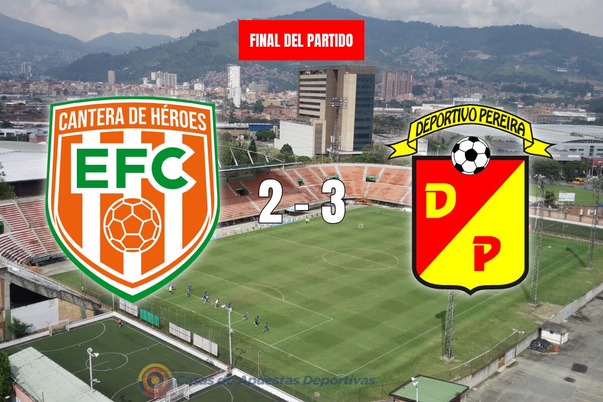 Envigado 2-3 Deportivo Pereira – Épica remontada en el último suspiro