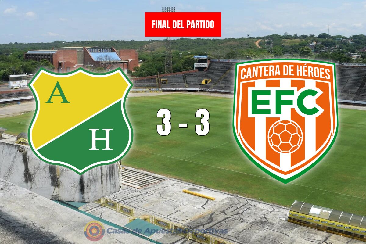 Huila vs Envigado – Espectáculo de goles en el Plazas Alcid