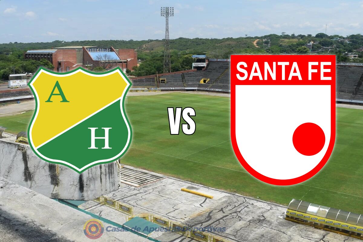 Atlético Huila vs Santa Fe – Duelo decisivo en el Estadio Guillermo Plazas Alcid