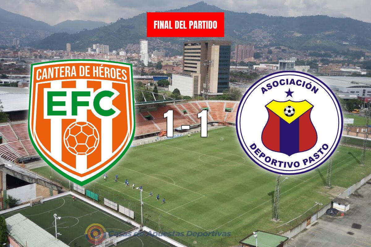 Envigado y Deportivo Pasto se despiden del Clausura con emocionante empate 1-1