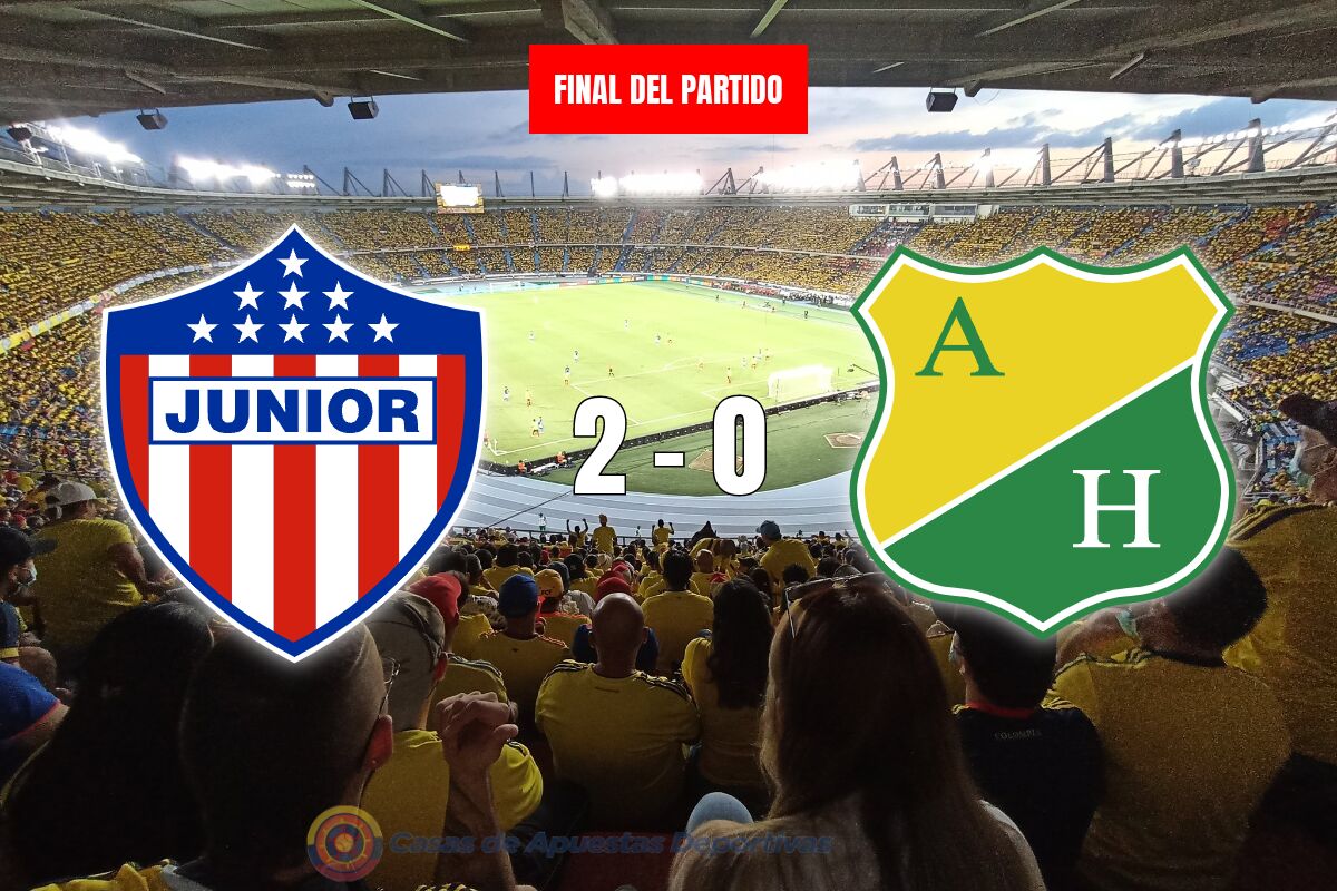 Junior vence al Huila por 2-0 y clasifica en el último partido