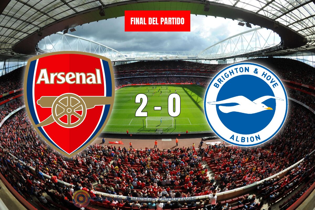 Arsenal 2-0 Brighton – Gabriel Jesús y Havertz lideran la victoria de los Gunners