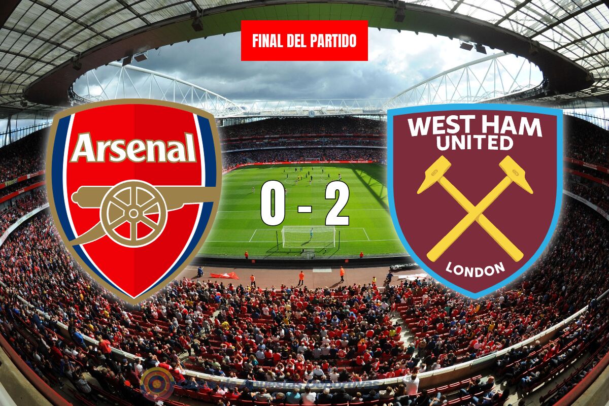 Arsenal vs West Ham: una dosis  de humillación en casa