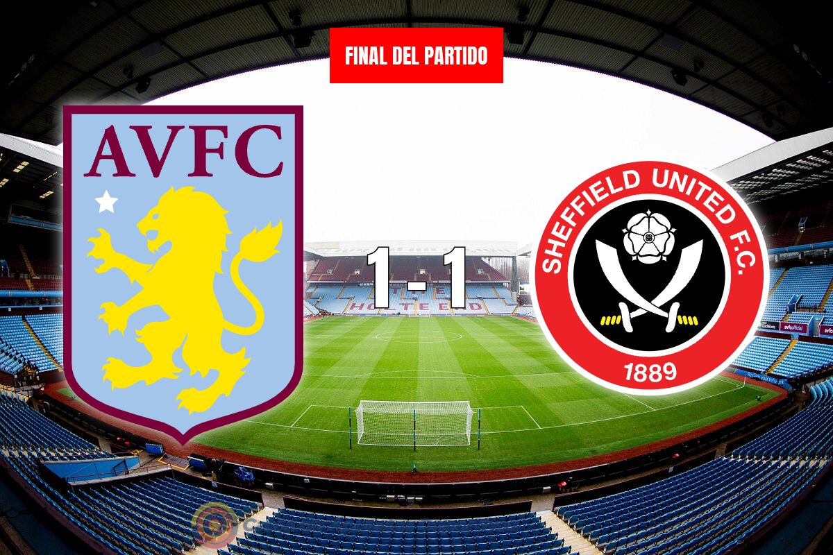 Aston Villa 1-1 Sheffield United – Empate agridulce en el Villa Park