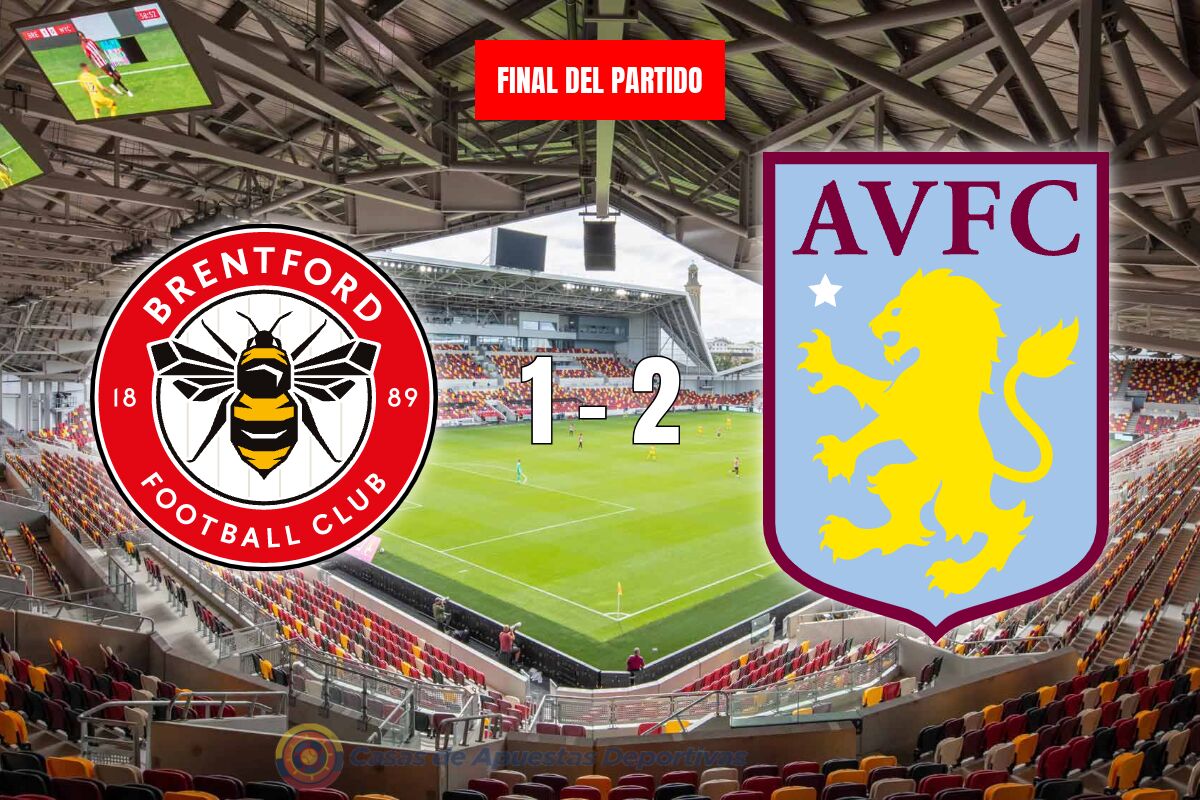 Brentford 1-2 Aston Villa – Remontada ‘villana’ memorable en el Gtech Community Stadium