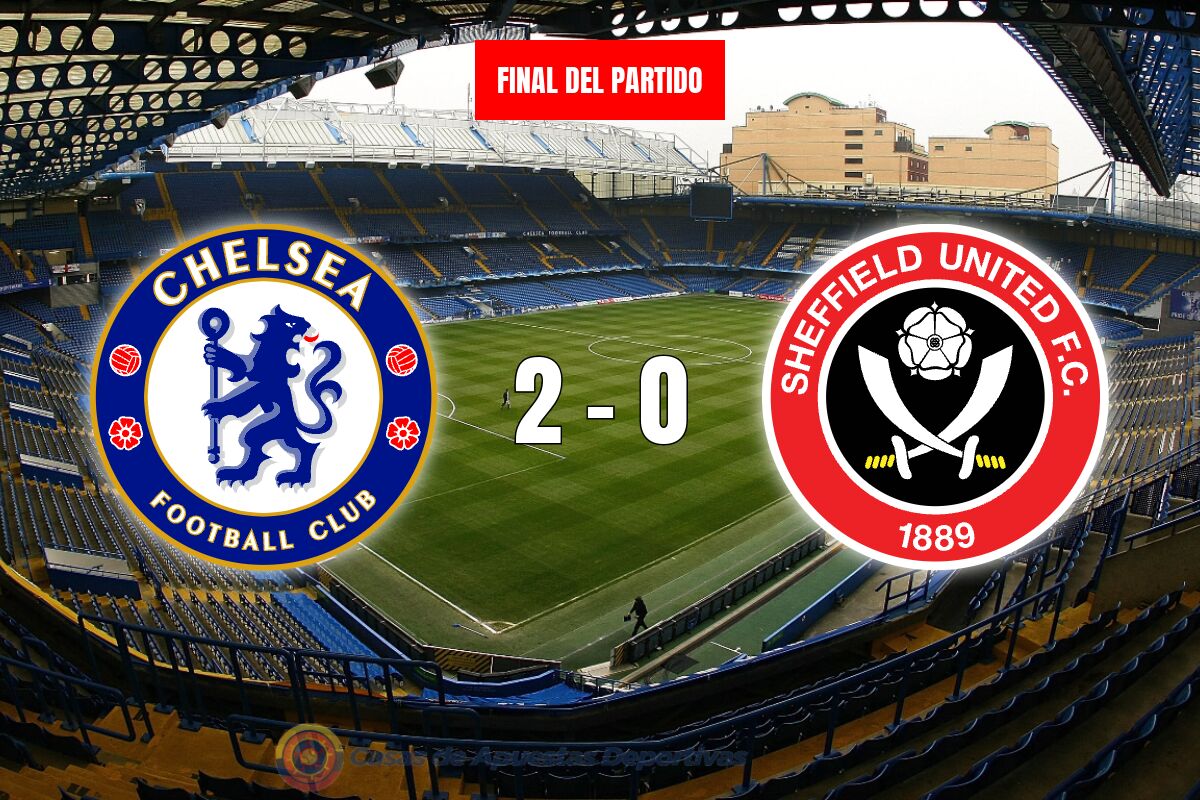 Chelsea regresa a la senda del triunfo venciendo 2-0 al colista Sheffield United