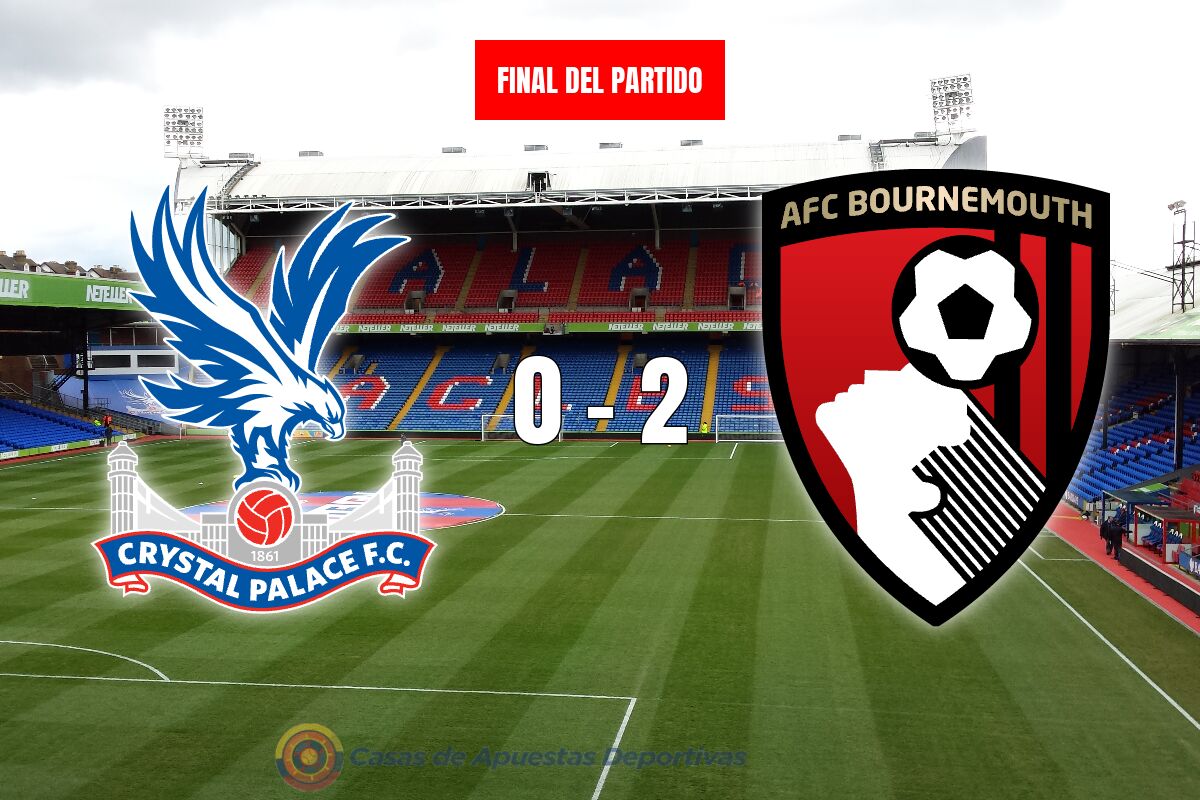 Crystal Palace 0-2 Bournemouth – Sorpresa en el Selhurst Park