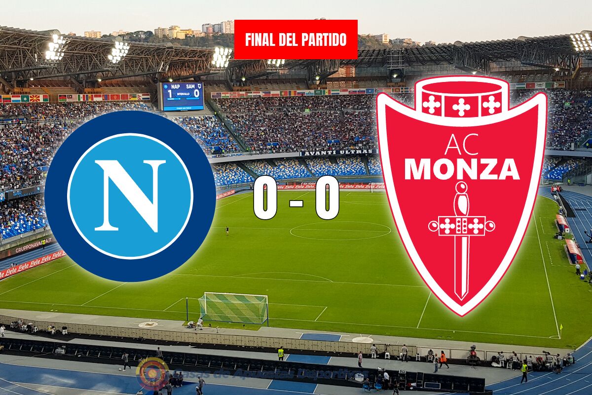 Napoli vs Monza: un empate sin goles y plagado de controversias