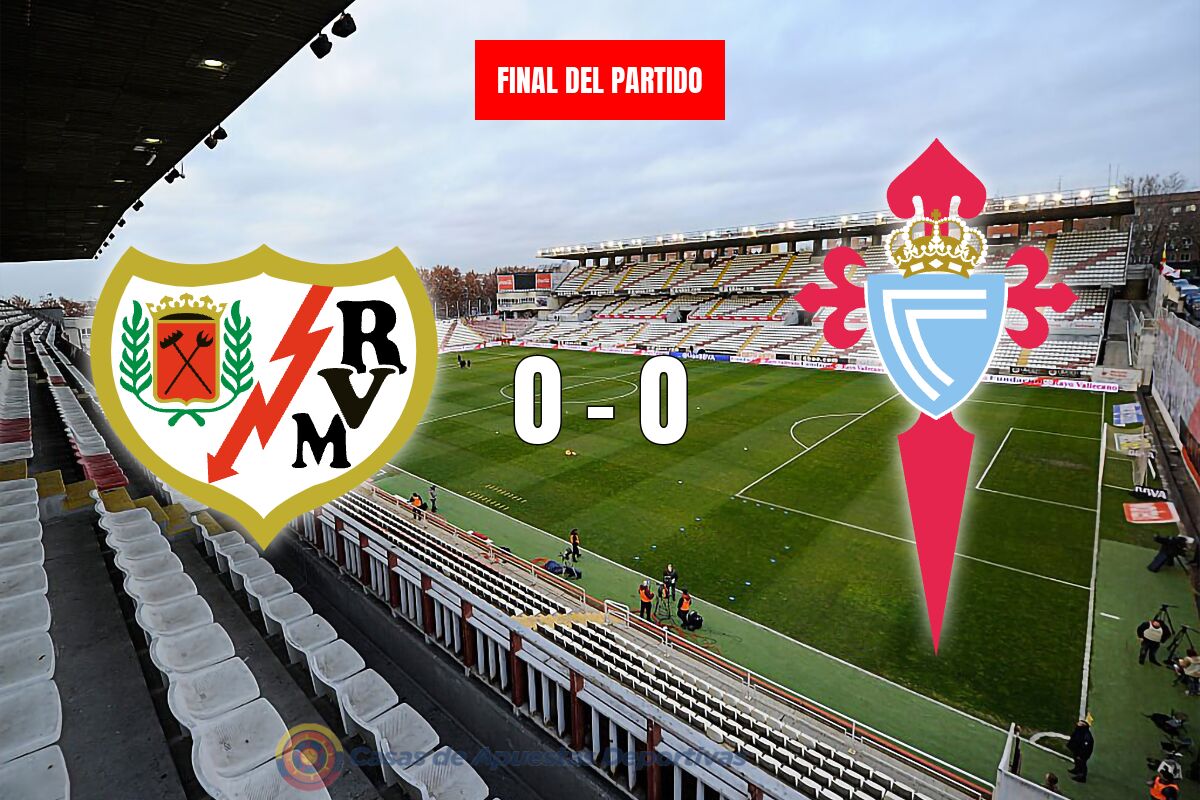 Armisticio en Vallecas: Rayo Vallecano 0-0 Celta de Vigo