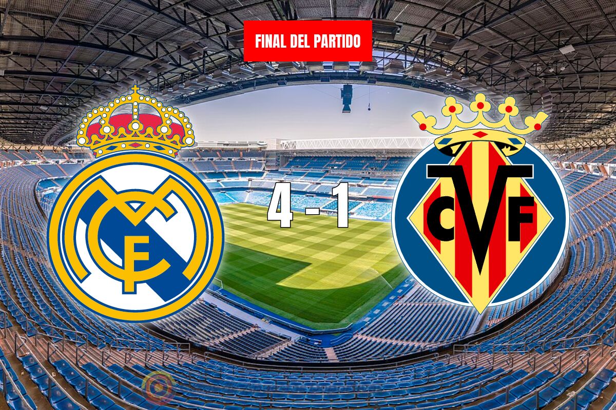 Real Madrid vs Villarreal – Una victoria rotunda para los blancos