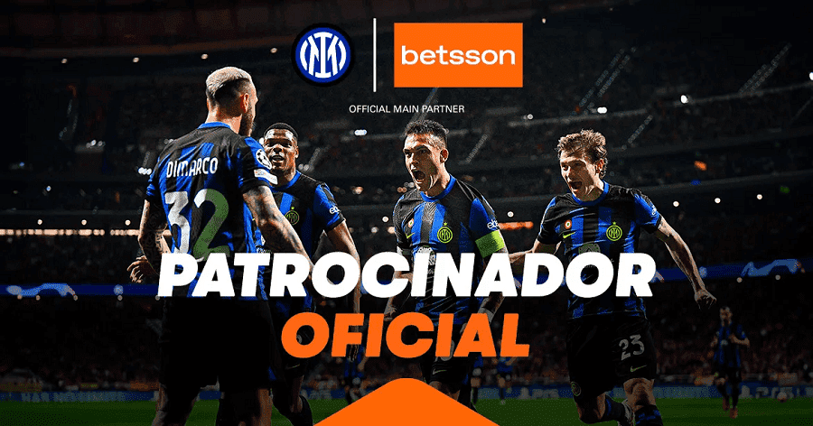 Inter es patrocinado por Betsson