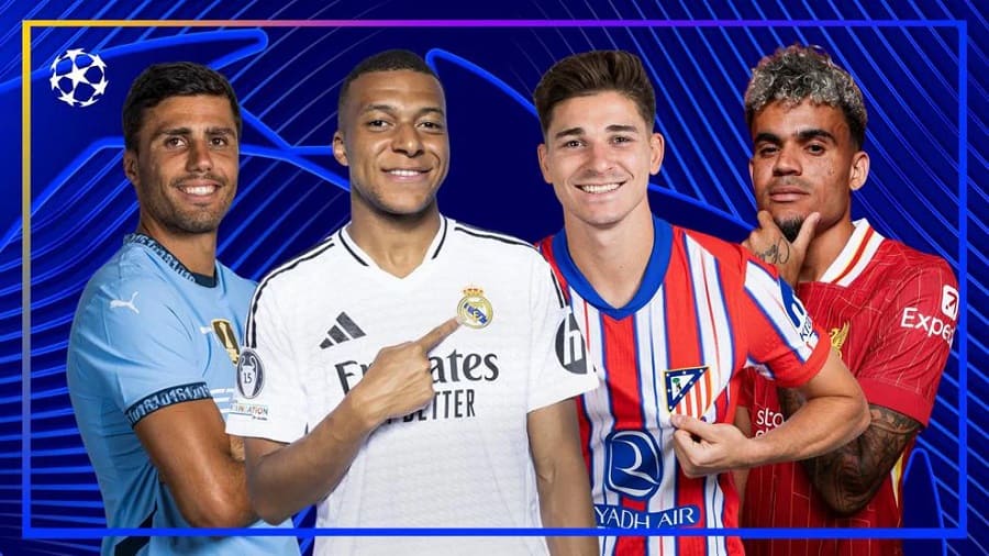 Llaves imperdibles de la Fecha 1 Champions League 2024/25