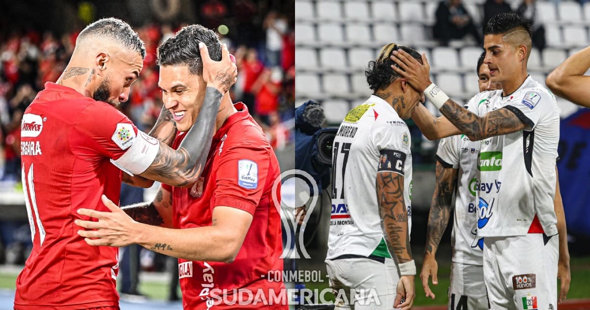 América y Once Caldas, por la victoria en la segunda fecha de la Sudamericana 2025