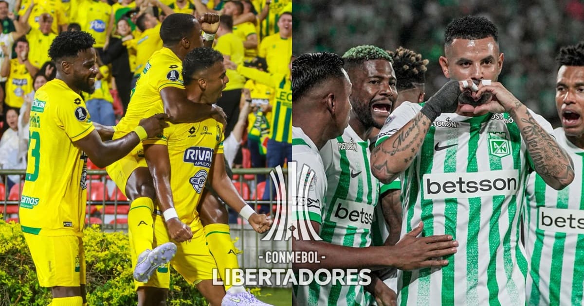 Duelos imperdibles de Bucaramanga y Nacional, segunda fecha Libertadores 2025